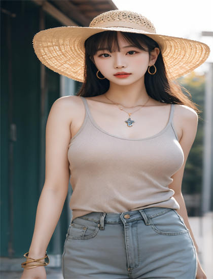 可愛頌中文_八字眉的女人